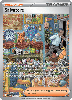 Temporal Forces - 212/162 - Salvatore - Losse Pokemon kaarten Kopen - LuiopZondag TCG Store Assen