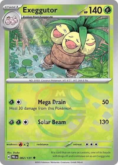 Prismatic Evolutions - 002/131 - Exeggutor