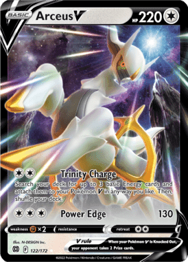 Brilliant Stars - 122/172 - Arceus V - LuiopZondag.nl