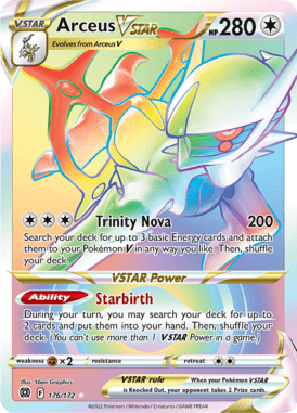Brilliant Stars - 176/172 - Arceus VSTAR - LuiopZondag.nl