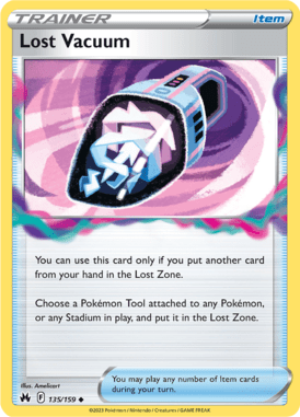 Crown Zenith - 135/159 - Lost Vacuum - Pokemon kaarten Kopen - LuiopZondag TCG Store Assen