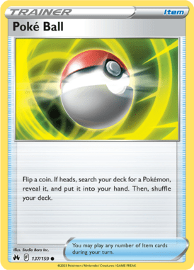 Crown Zenith - 137/159 - Poké Ball - Pokemon kaarten Kopen - LuiopZondag TCG Store Assen