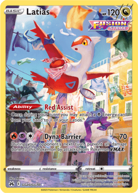 Crown Zenith - GG20 - Latias - Pokemon kaarten Kopen - LuiopZondag TCG Store Assen