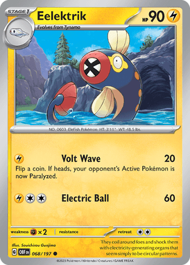 Obsidian Flames - 068/197 - - Pokemon kaarten Kopen - LuiopZondag TCG Store AssenEelektrik