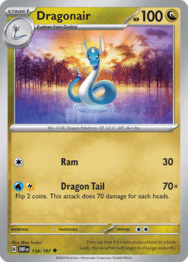 Obsidian Flames - 158/197 - - Pokemon kaarten Kopen - LuiopZondag TCG Store AssenDragonair