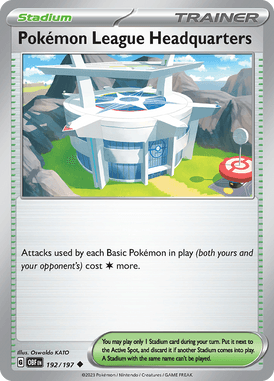 Obsidian Flames - 192/197 - Pokémon League Headquarters - Pokemon kaarten Kopen - LuiopZondag TCG Store Assen