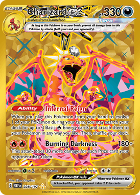 Obsidian Flames - 228/197 - Charizard ex - Pokemon kaarten Kopen - LuiopZondag TCG Store Assen