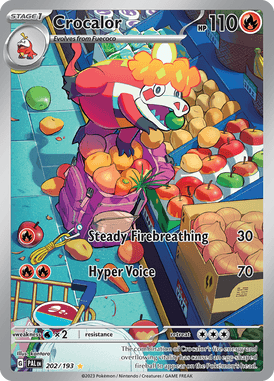Paldea Evolved - 202/193 - Crocalor - Pokemon kaarten Kopen - LuiopZondag TCG Store Assen