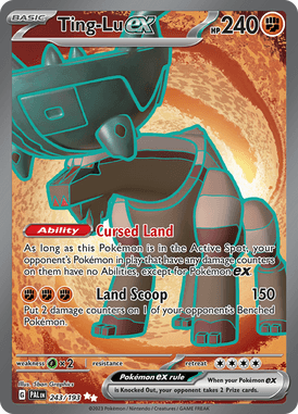 Paldea Evolved - 243/193 - Ting-Lu ex - Pokemon kaarten Kopen - LuiopZondag TCG Store Assen
