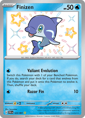 Paldean Fates - 123/091 - Finizen - Shiny Pokemon kaarten Kopen - LuiopZondag TCG Store Assen