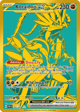 Paldean Fates - 245/091 - Koraidon ex - Pokemon kaarten Kopen - LuiopZondag TCG Store Assen