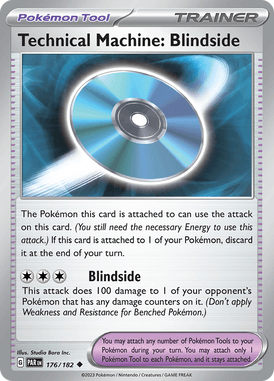 Paradox Rift - 176/182 - Technical Machine: Blindside - Pokemon kaarten Kopen - LuiopZondag TCG Store Assen