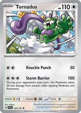 Stellar Crown - 120/142 - Tornadus - Losse Pokemon Kopen - LuiopZondag TCG Store