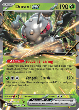 Surging Sparks - 004/191 - Durant ex - Pokemon kaarten Kopen - LuiopZondag TCG Store Assen