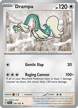 Temporal Forces - 138/162 - Drampa - Losse Pokemon kaarten Kopen - LuiopZondag TCG Store Assen