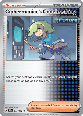 Temporal Forces - 145/162 - Ciphermaniac's Codebreaking - Losse Pokemon kaarten Kopen - LuiopZondag TCG Store Assen