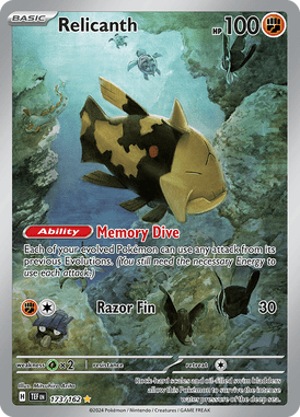 Temporal Forces - 173/162 - Relicanth - Losse Pokemon kaarten Kopen - LuiopZondag TCG Store Assen