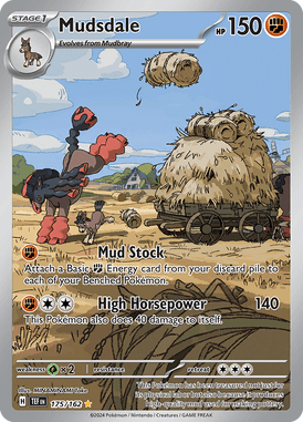 Temporal Forces - 175/162 - Mudsdale - Losse Pokemon kaarten Kopen - LuiopZondag TCG Store Assen