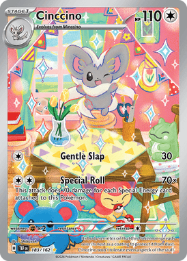 Temporal Forces - 183/162 - Cinccino - Losse Pokemon kaarten Kopen - LuiopZondag TCG Store Assen