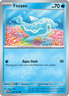 Twilight Masquerade - 059/167 - Finizen - Losse Pokemon Kopen - LuiopZondag TCG Store Assen