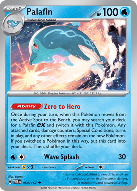 Twilight Masquerade - 060/167 - Palafin - Losse Pokemon Kopen - LuiopZondag TCG Store Assen