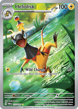 Twilight Masquerade - 177/167 - Heliolisk - Losse Pokemon Kopen - LuiopZondag TCG Store Assen