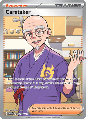 Twilight Masquerade - 203/167 - Caretaker - Losse Pokemon Kopen - LuiopZondag TCG Store Assen