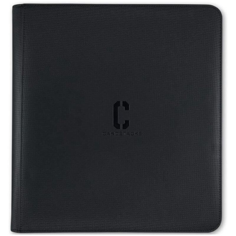 12-Pocket binder 480 Zwart -Luiopzondag.nl