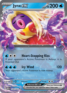151 - 124/165 - Jynx ex - Pokemon kaarten Kopen - LuiopZondag TCG Store Assen