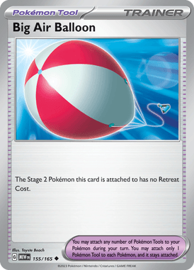 151 - 155/165 - Big Air Balloon - Pokemon kaarten Kopen - LuiopZondag TCG Store Assen