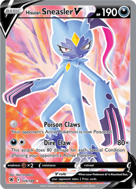 Astral Radiance - 174/189 - Hisuian Sneasler V - LuiopZondag.nl