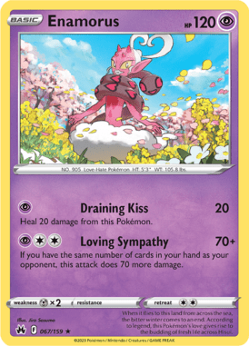 Crown Zenith - 067/159 - Enamorus - Pokemon kaarten Kopen - LuiopZondag TCG Store Assen