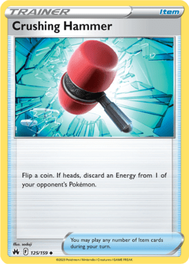 Crown Zenith - 125/159 - Crushing Hammer - Pokemon kaarten Kopen - LuiopZondag TCG Store Assen