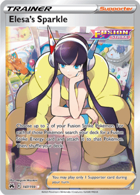 Crown Zenith - 147/159 - Elesa's Sparkle - Pokemon kaarten Kopen - LuiopZondag TCG Store Assen