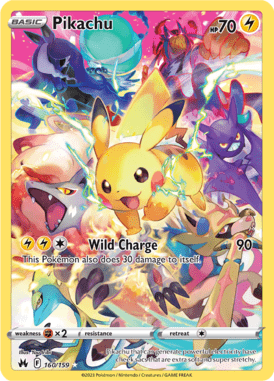 Crown Zenith - 160/159 - Pikachu - Pokemon kaarten Kopen - LuiopZondag TCG Store Assen