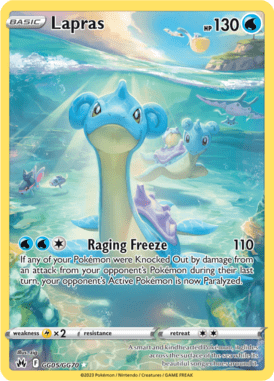 Crown Zenith - GG05 - Lapras - Pokemon kaarten Kopen - LuiopZondag TCG Store Assen