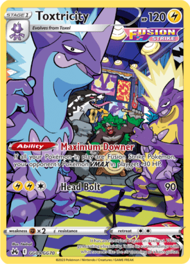 Crown Zenith - GG09 - Toxtricity - Pokemon kaarten Kopen - LuiopZondag TCG Store Assen