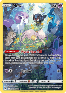 Crown Zenith - GG10 - Mew - Pokemon kaarten Kopen - LuiopZondag TCG Store Assen