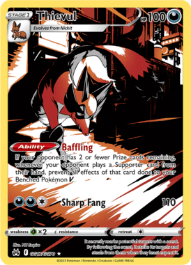 Crown Zenith - GG17 - Thievul - Pokemon kaarten Kopen - LuiopZondag TCG Store Assen