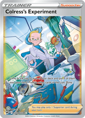 Crown Zenith - GG59 - Colress's Experiment - Pokemon kaarten Kopen - LuiopZondag TCG Store Assen