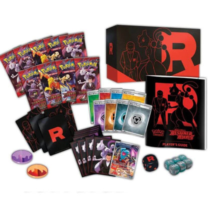 Destined Rivals Elite Trainer Box – de volledige inhoud (boosterpacks, sleeves, dobbelstenen, etc.)