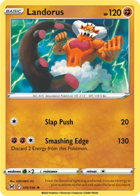 Lost Origin - 105/196 - Landorus - LuiopZondag.nl