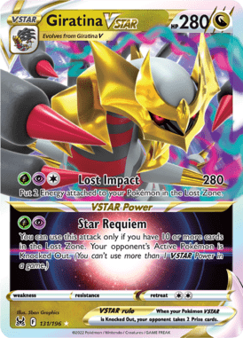 Lost Origin - 131/196 - Giratina VSTAR - LuiopZondag.nl
