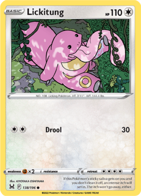Lost Origin - 138/196 - Lickitung - LuiopZondag.nl