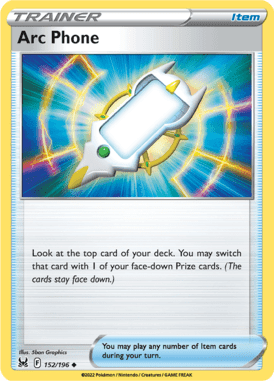 Lost Origin - 152/196 - Arc Phone - LuiopZondag.nl