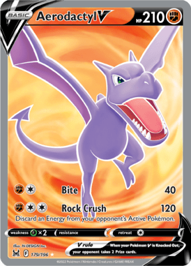 Lost Origin - 179/196 - Aerodactyl V - LuiopZondag.nl