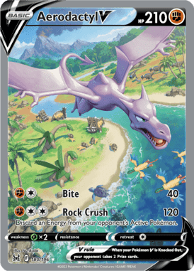 Lost Origin - 180/196 - Aerodactyl V - LuiopZondag.nl