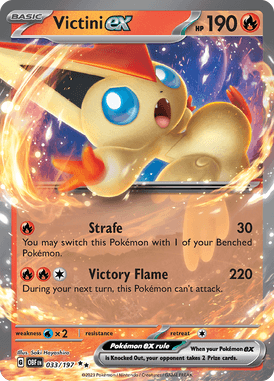 Obsidian Flames - 033/197 - Victini ex - Pokemon kaarten Kopen - LuiopZondag TCG Store Assen
