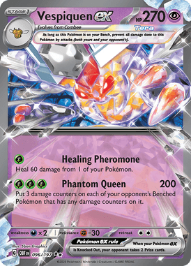 Obsidian Flames - 096/197 - Vespiquen ex - Pokemon kaarten Kopen - LuiopZondag TCG Store Assen
