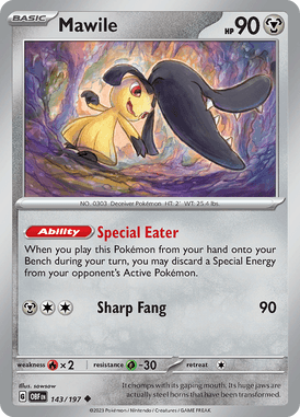 Obsidian Flames - 143/197 - Mawile - Pokemon kaarten Kopen - LuiopZondag TCG Store Assen